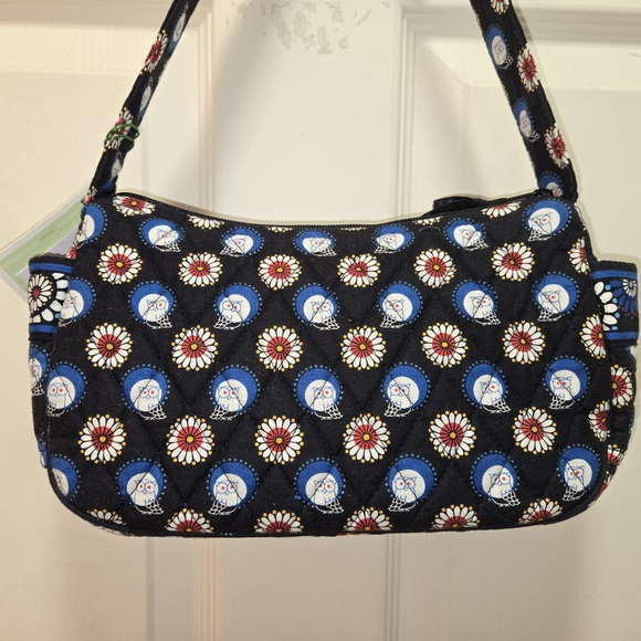 Vera Bradley Vintage Shoulder Bag, Night Owl, NWT - Picture 5 of 11